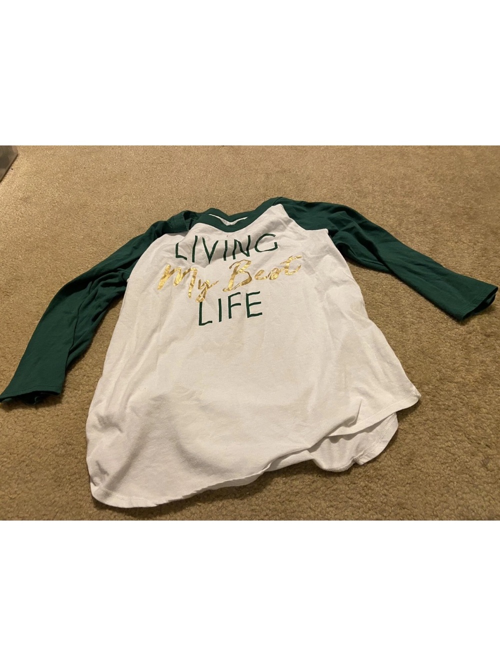 freeze size XL Living my Best life shirt